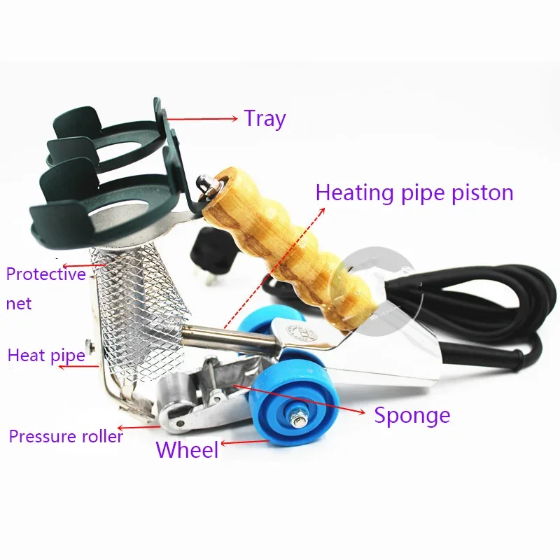 أداة خط خياطة قشرة النجارة اليدوية لربط الباركيه والقشرة #4