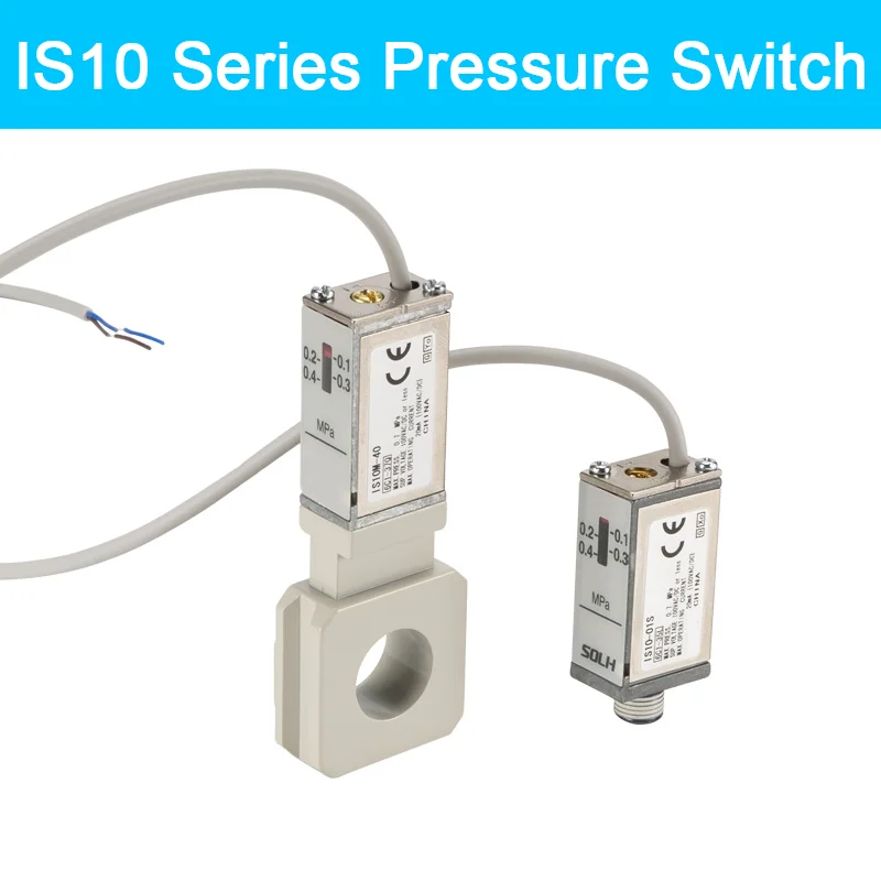 

SMC Type IS10 Series Pressure Switch Integrated Pressure Switch IS10-01S-L/6/Z IS10M-40-6/L/6L/Z/6Z Pneumatic Sensor