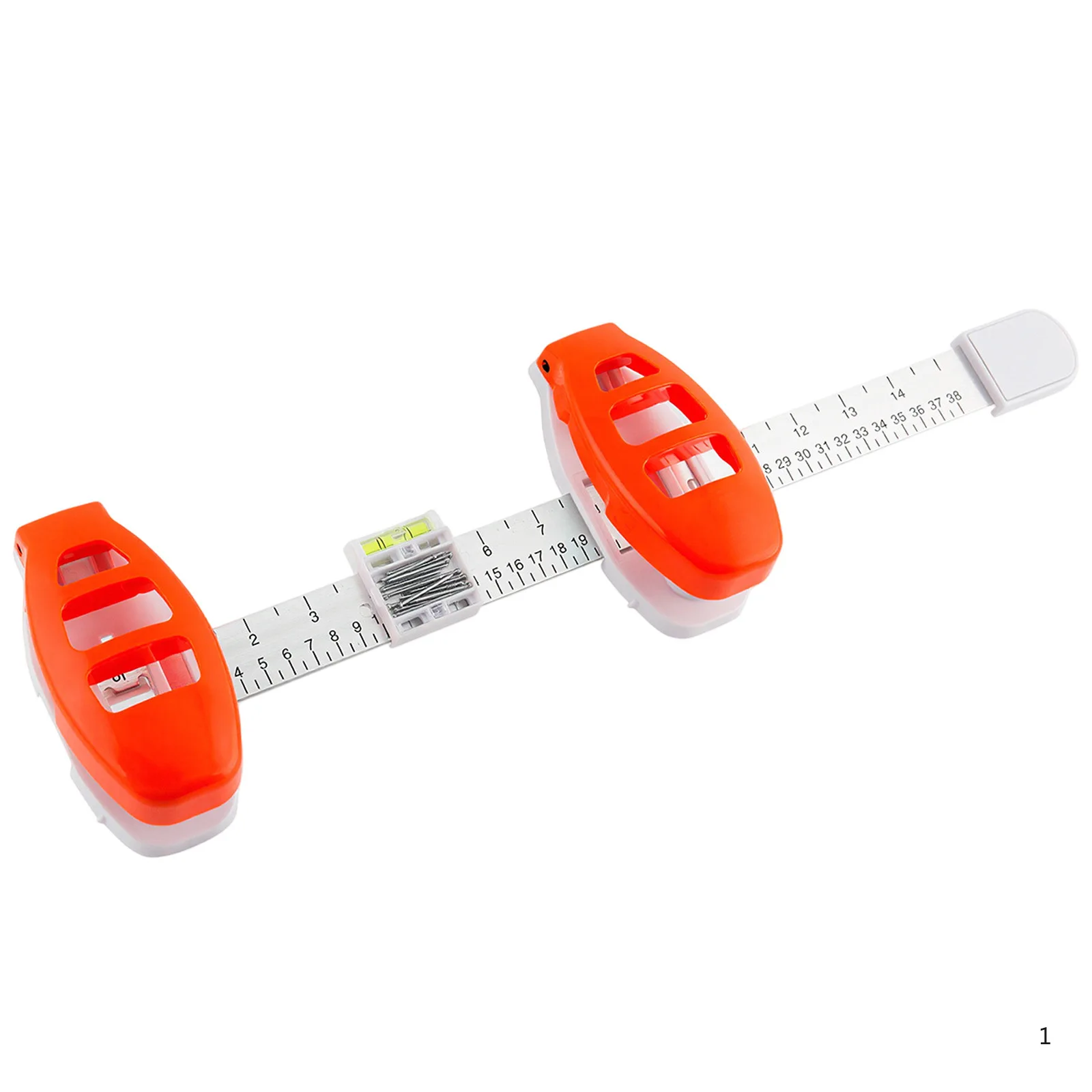 Orange Accessories Balance Ruler Installation Photo Frame Hanging Tool Level Ruler Positioning Fixed Point Hanging Measuring