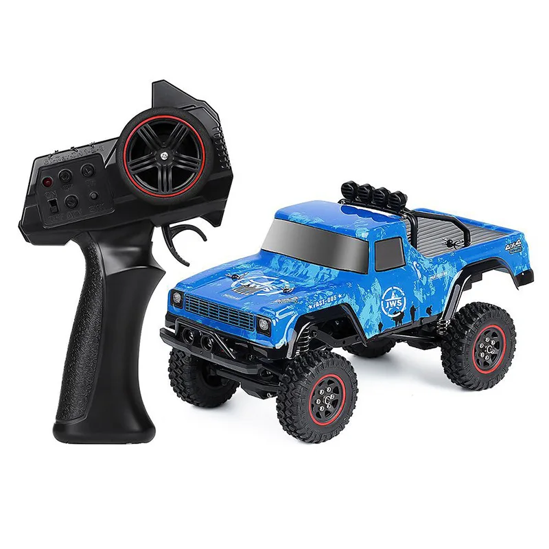 1:18 Full Scale 2.4g High Speed Pickup Truck Simulation Remote Control Mini Climbing Model Toy Car Model Children's Toys