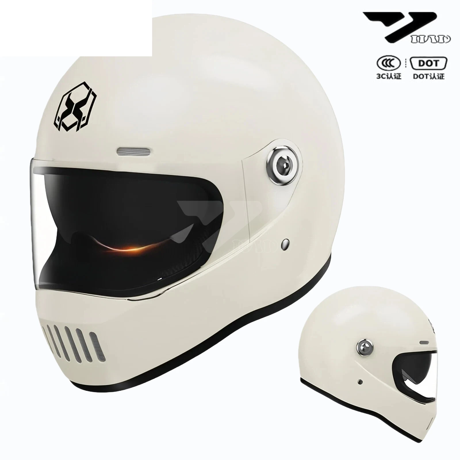 Factory Wholesale New Unisex Adult Flip Motorcycle s Dual DOT Approved ABS Material All Seasons Quick Release Closure