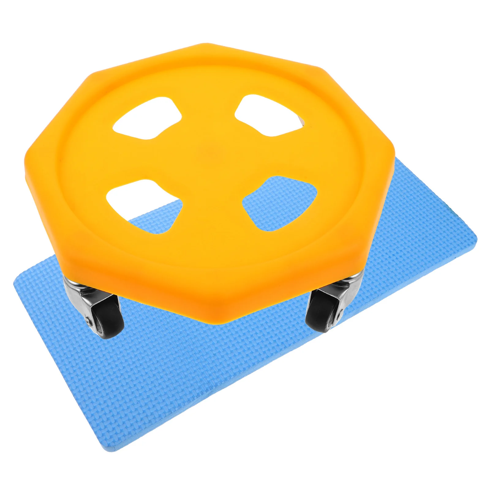 مجموعة واحدة من قرص تدريب البطن الصامت المحمول أداة القوة الأساسية معدات اللياقة البدنية المنزلية للتدريبات الأساسية للمساعدة الارتدادية