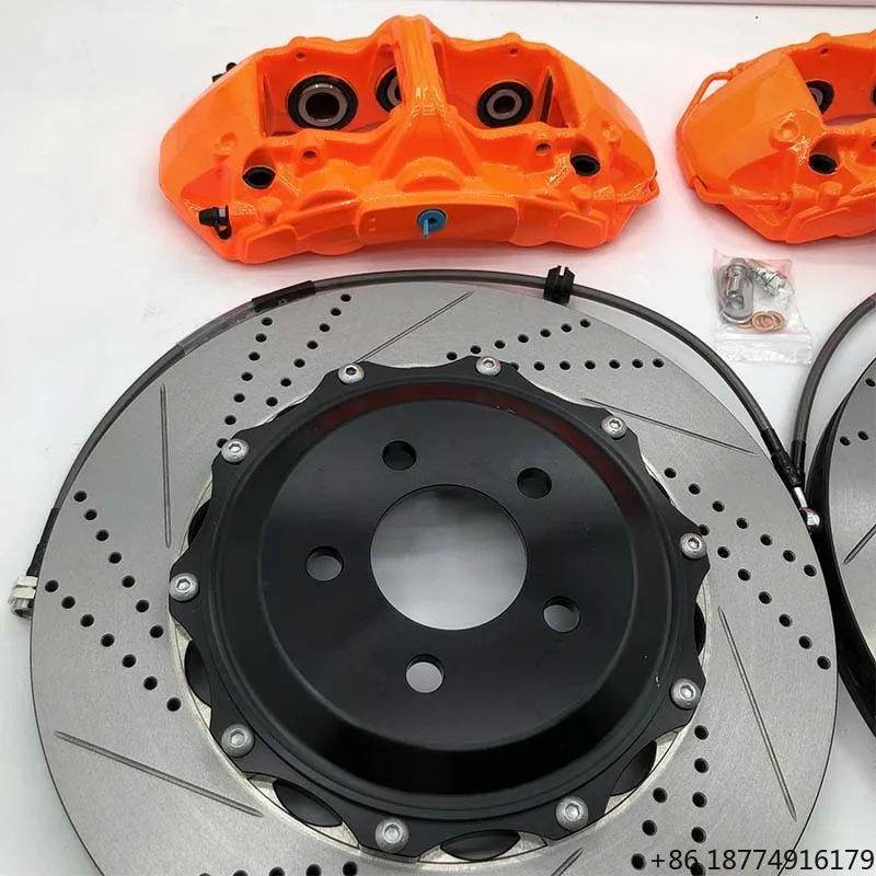 

Jekit Upgrade Auto Brake System SPOON 6-piston Front Wheels Racing Brake Calipers Kit