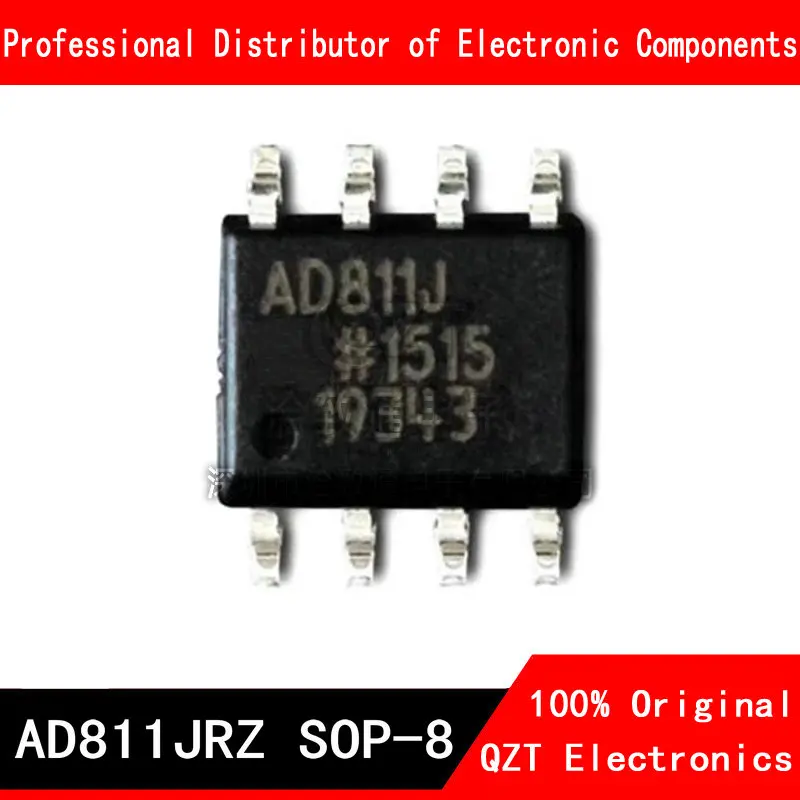 AD811 AD811JRZ 10ชิ้น/ล็อต AD811J AD811JR SOP-8ของแท้ของใหม่