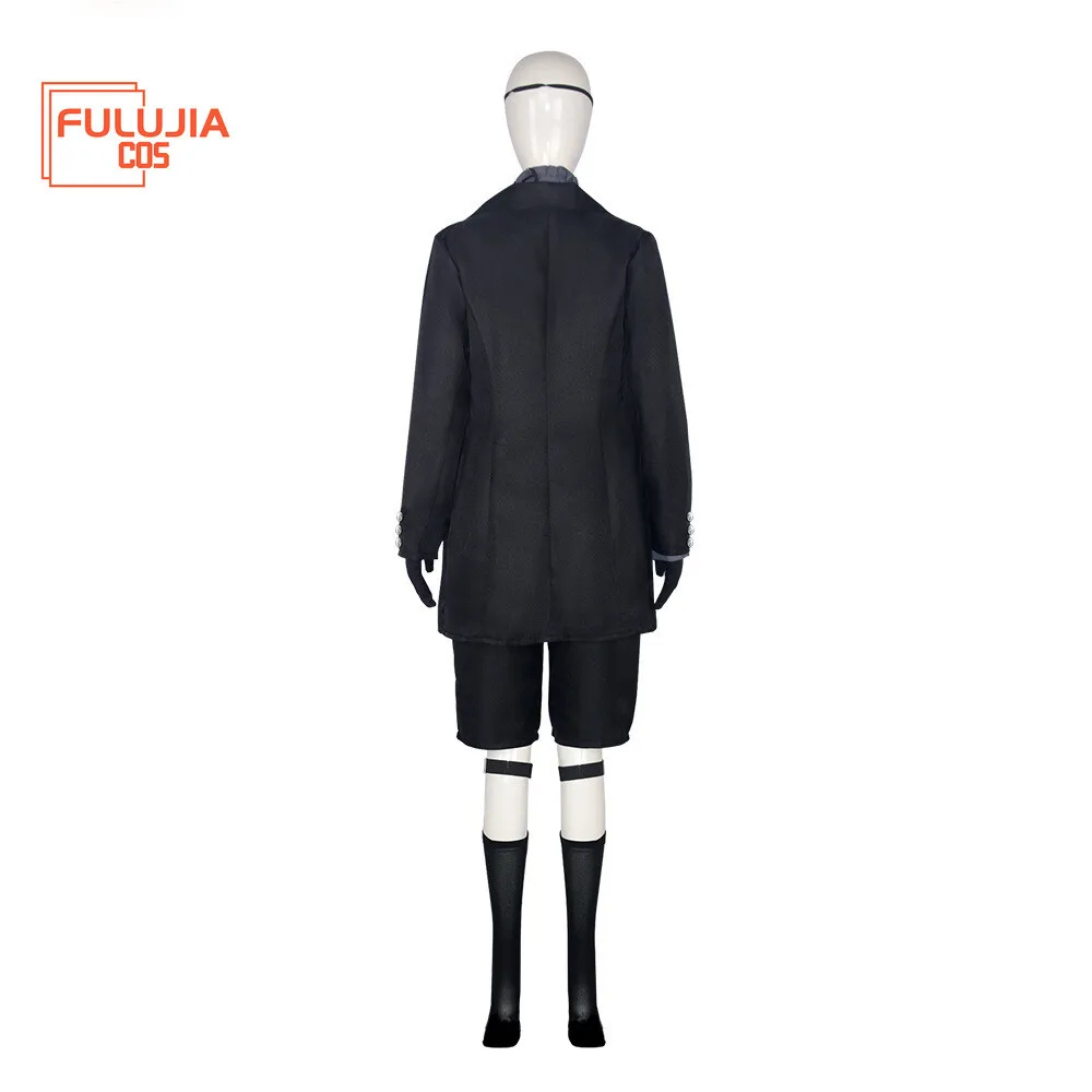 Fulujiacos  Cosplay Sebas Alois Trancy Ciel Phantomhive Costume Outfit Full Set view 5