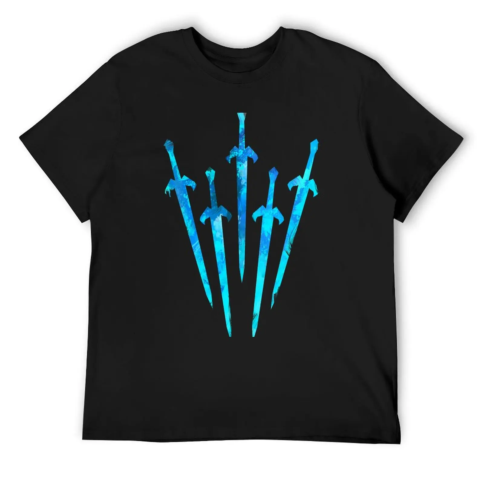 Summoned Swords T-Shirt vintage graphic tee Aesthetic clothing t shirts men