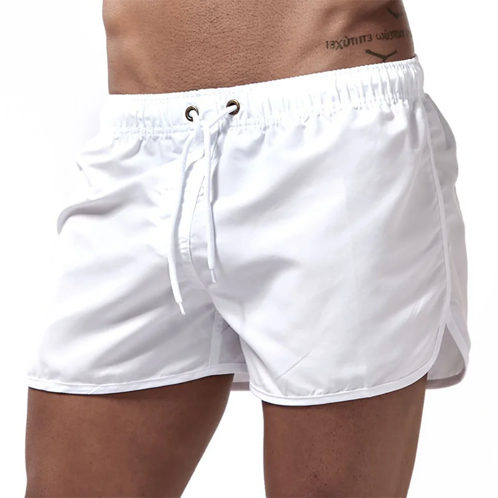 Short de plage à séchage rapide pour homme, maillot de bain de natation, short décontracté, jogging, surf, sport, vêtements masculins