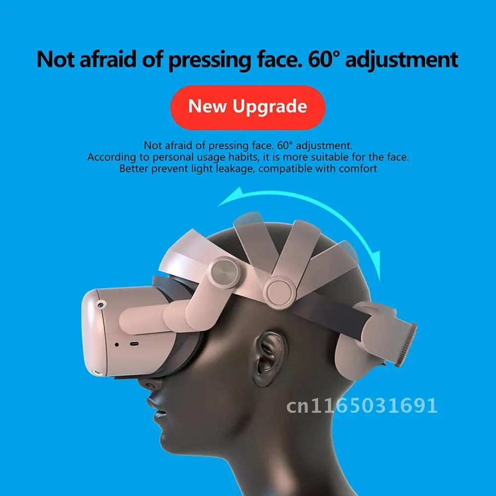 

For Oculus Quest 2 Halo Strap Virtual Reality Supporting forcesupport Headband Upgrades Head Strap For Oculus Quest 2 Accessory