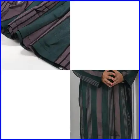 Ramadan Fashion Long Caftan Muslim Abaya Shirt Youth Qamis Homme Loose Casual Hooded Neck Islamic Clothing for Mens