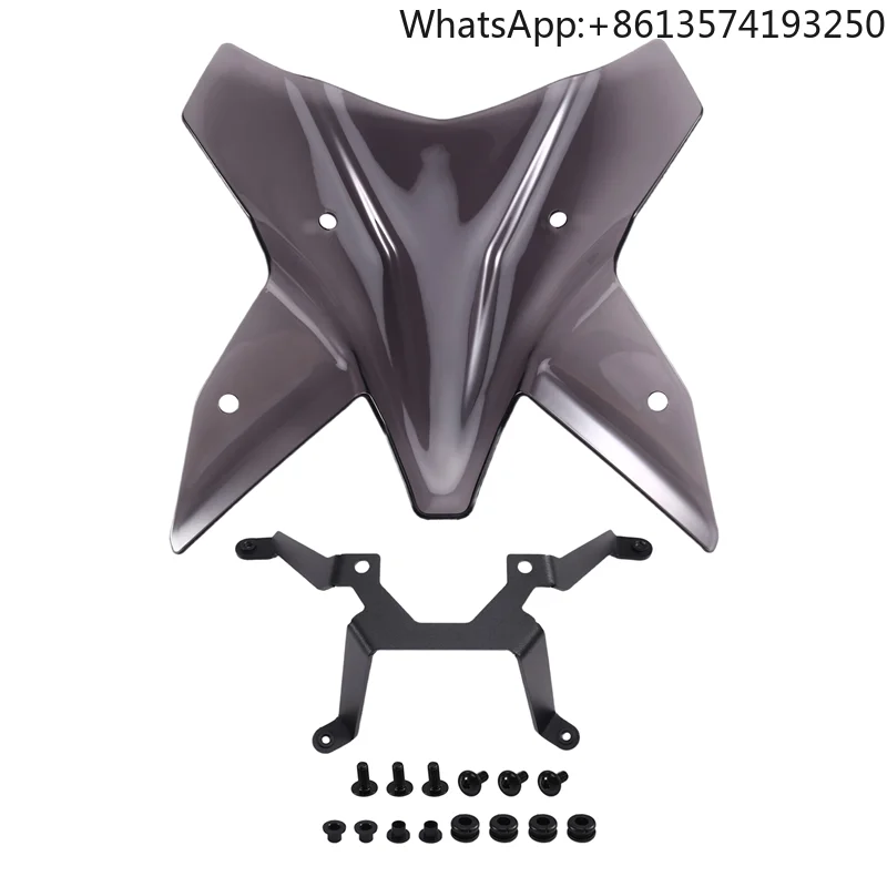 

A73X-Motorcycle Accessories Sport Windshield Windscreen Visor Viser Kit For 990 Duke 990Duke 990 DUKE 990DUKE 2024-