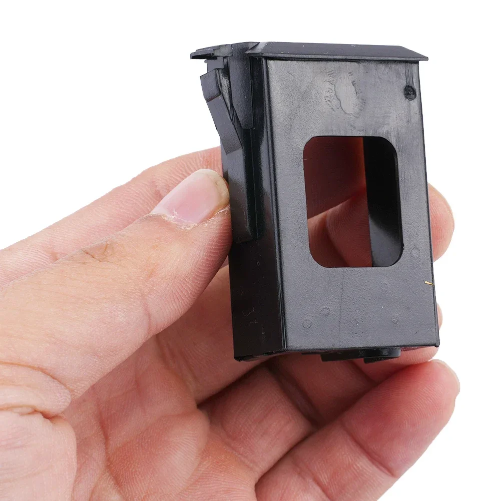 Replacement Battery Case Holder For EQ7545R Acoustic Guitar Pickup Parts, Easy Access Design, Made Of ABS Material, Black