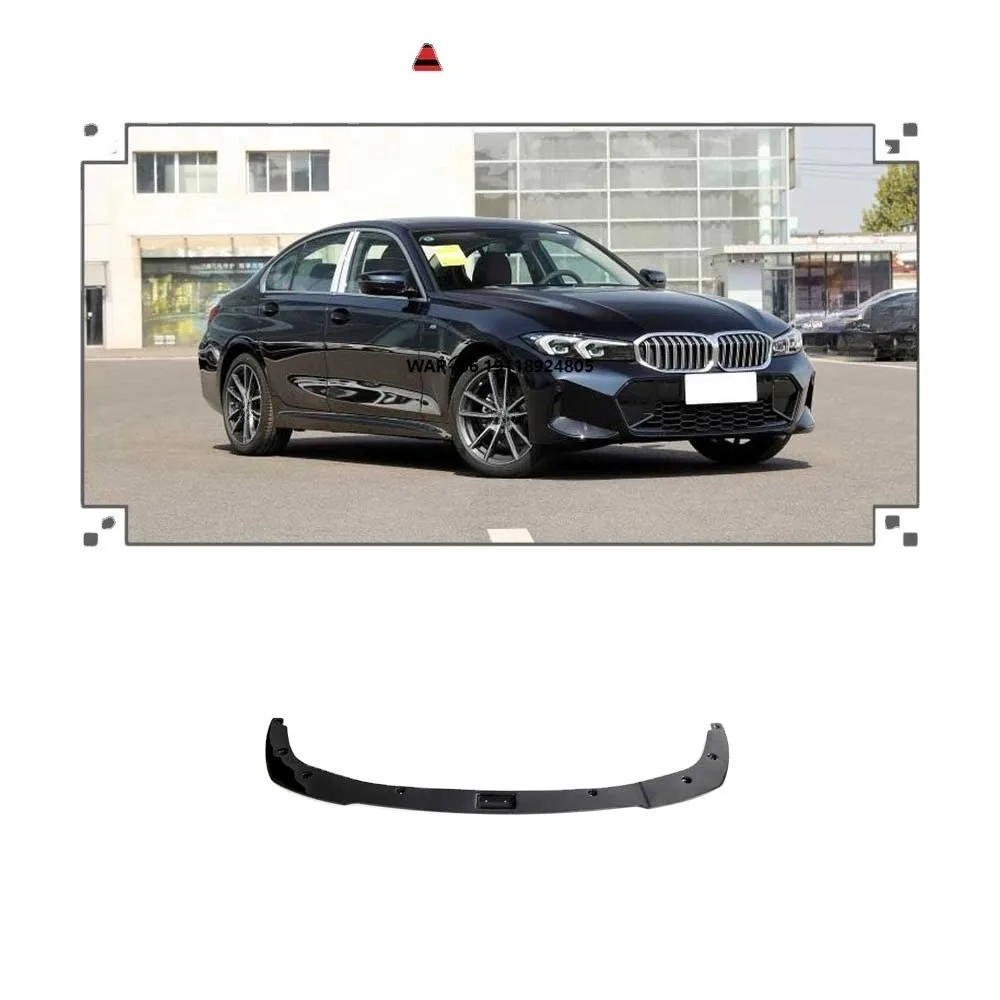 

Gloss Black Painted Carbon Fiber Front Bumper Lip Spoiler for G20 3 Series 2022-2023
