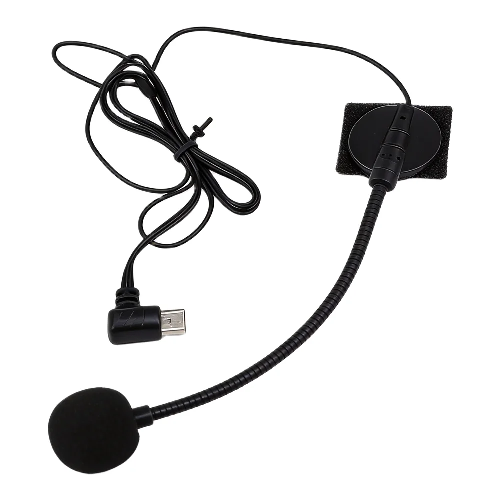 Motorbike Helmet Earpiece with For Type C Microphone and Dual Speakers Featuring Noise Cancelation for Clear Communication