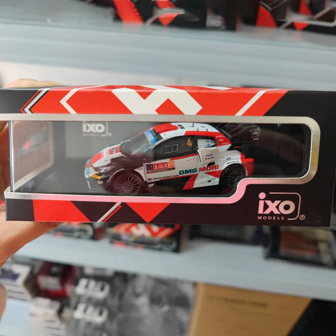 

Diecast IXO 1/43 Scale TOVOTA GR YARIS BaHy 2022 Alloy Car Model Display Ornament