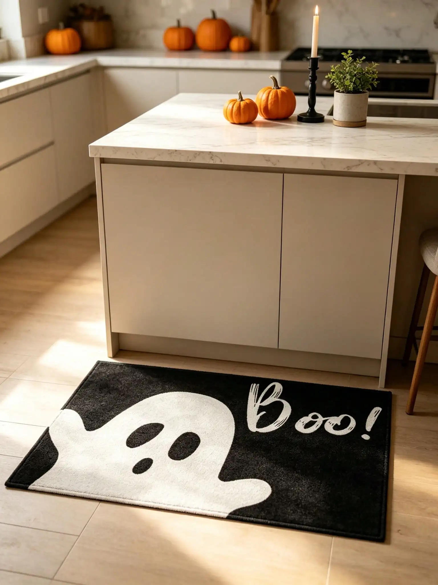 Halloween Kitchen Set Witch Castle Design Holiday Kitchen Decor Indoor Home Decor