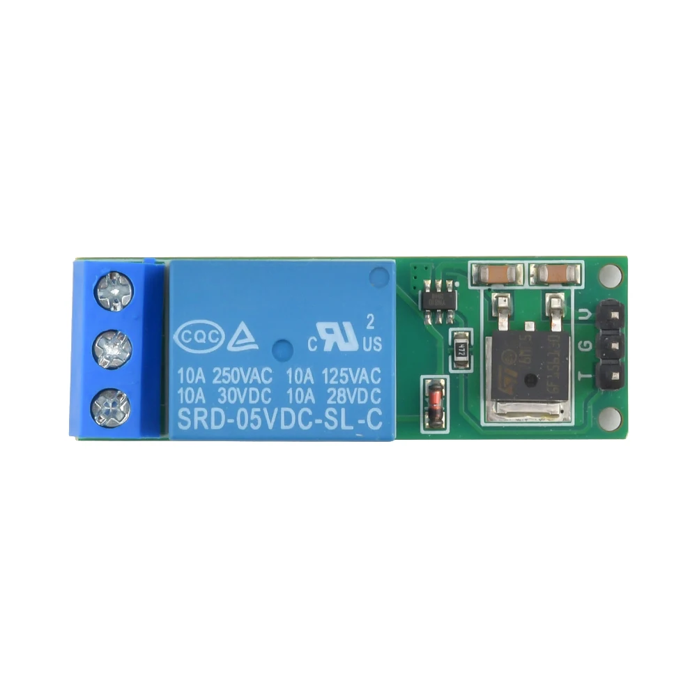 6-24V Self-locking Relay Bistable Relay Module PNP Type Relay Module Flip-Flop Latch Relay Bistable Low Pulse Trigger Module