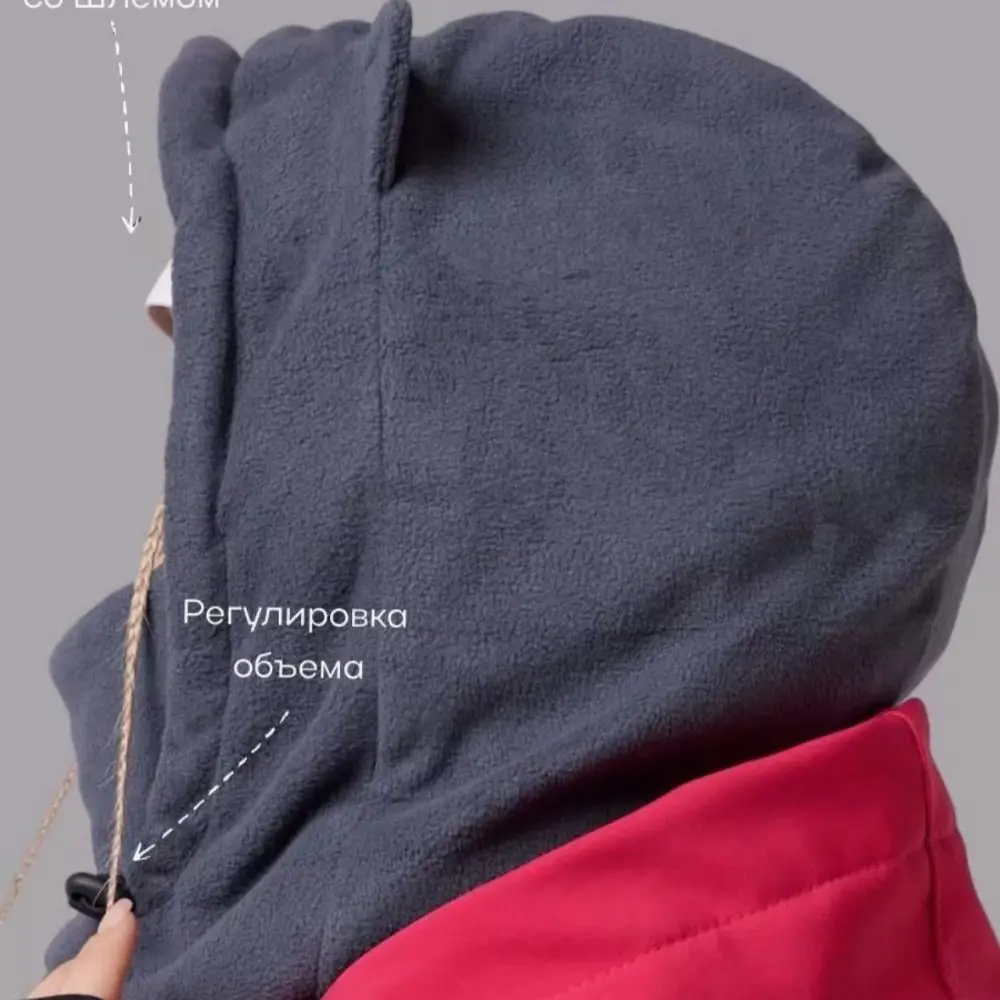 

Windproof Ski Balaclava Cold Weather Ear Protection Motorcycle Helmet Hat Thermal Cap Thick Snowboard Hooded Hat Headgear