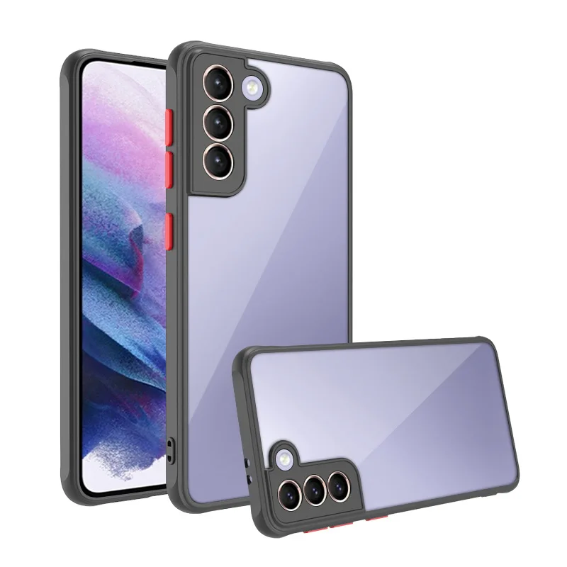 S25 24 23 22 21 20 Matte Hard Case für Samsung Galaxy S25 S24 S23 S22 Ultra S21 S20 Fe Plus 5g stoßfeste Silikon-Rückseite – Detail 4