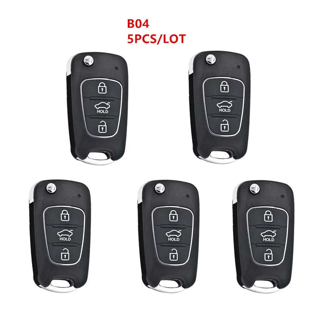 

3 Button For Hyundai Kia Style KEYDIY B04 KD Car Remote Smart Key Universal For KD900/KD-X2 KD MINI/ URG200 Programmer