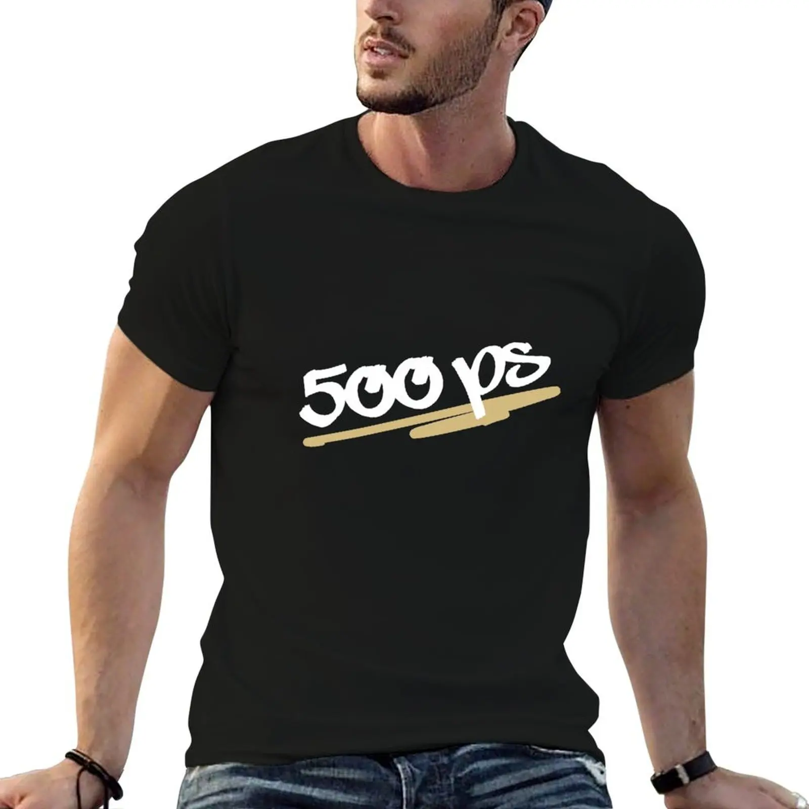 500 ps german rap gift T-Shirt quick-drying Short sleeve tee men tshirt