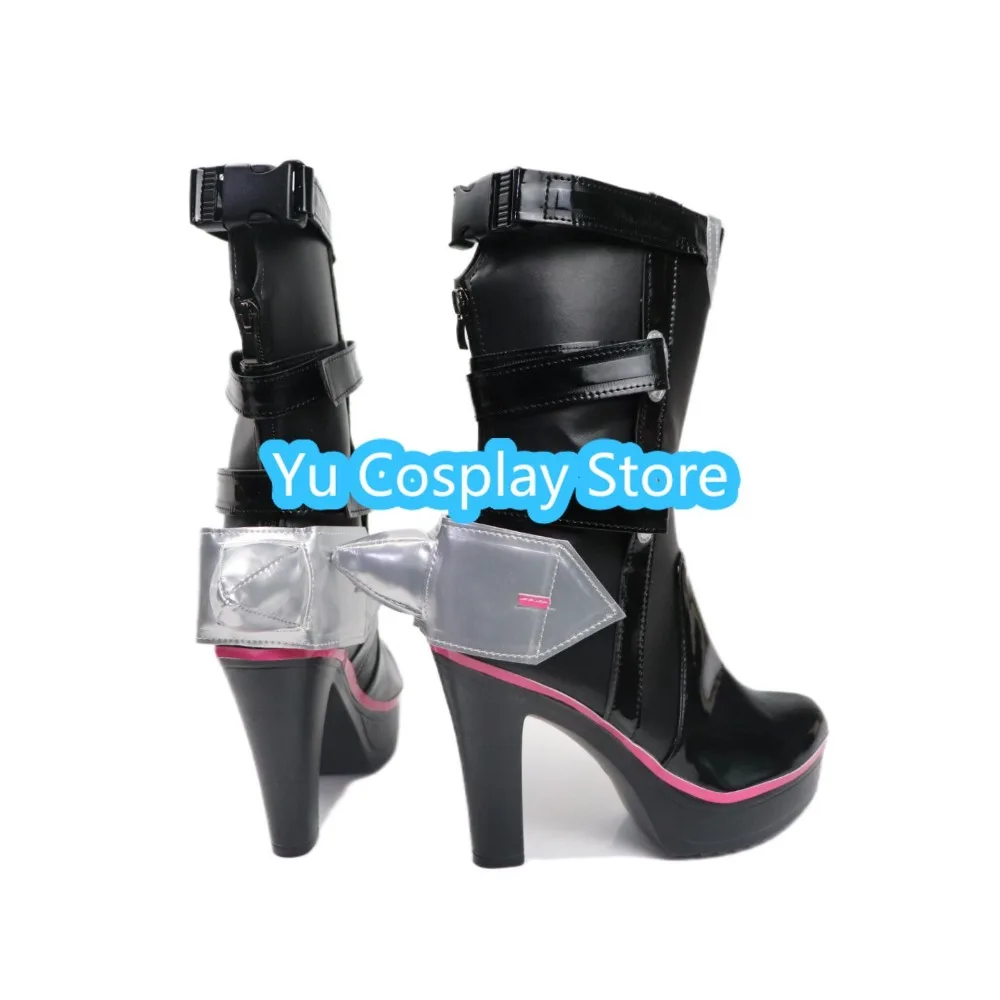 

Магазин косплей-обуви Yu: Аниме-ботинки на высоком каблуке для мужчин и женщин, индивидуальные праздничные аксессуары