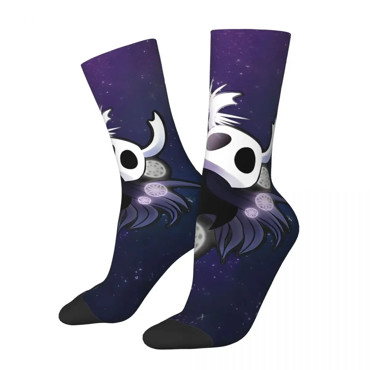 

Dream Nail Pin Men's Socks Retro Harajuku Hollow Knight Street Style Novelty Pattern Crew Sock