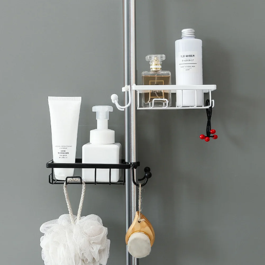 

Faucet Storage Rack Kitchen Sink Sponge Holder Drying Tray Plastic Iron Material Easy Install Removable Fixture Fits Round