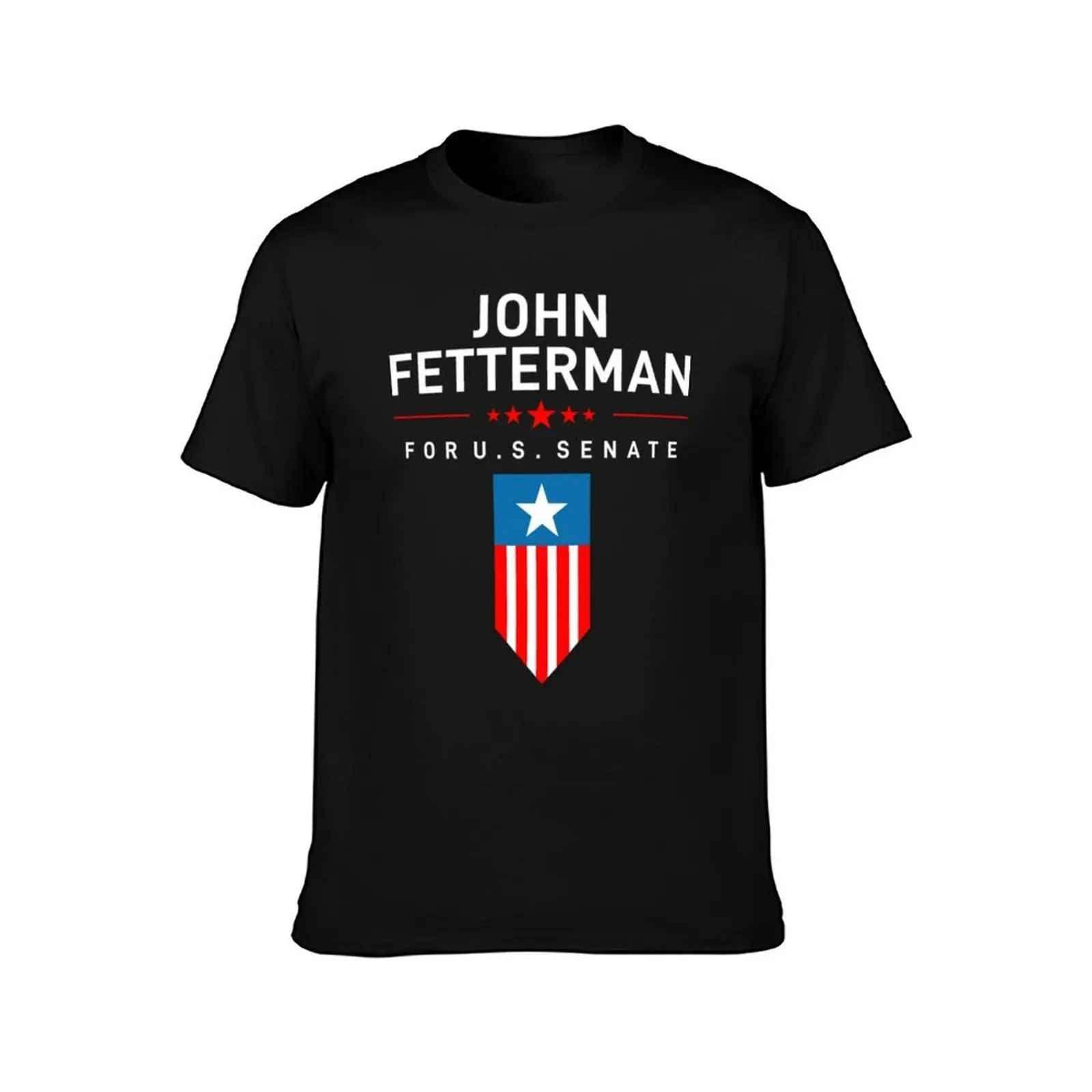 John Fetterman - Vote Fetterman For Senate Essential T-Shirt, Summer Casual Cotton Tee, Oversized Streetwear Tops, 100% Cotton