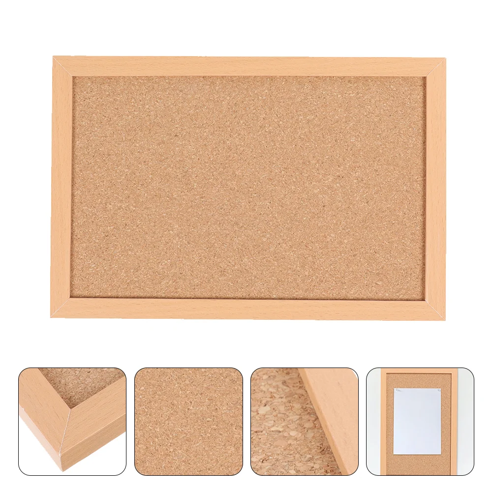 

Thumbtack Board Cork Bulletin Corkboard Message Display Plastic Boards for Walls Office