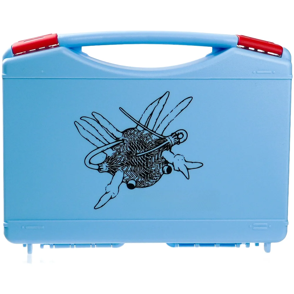 Double Sided Portable Fly Fishing Box Large Hook Storage ABS Plastic Bait Case With High Density Foam For Saltwater Lures Tackle