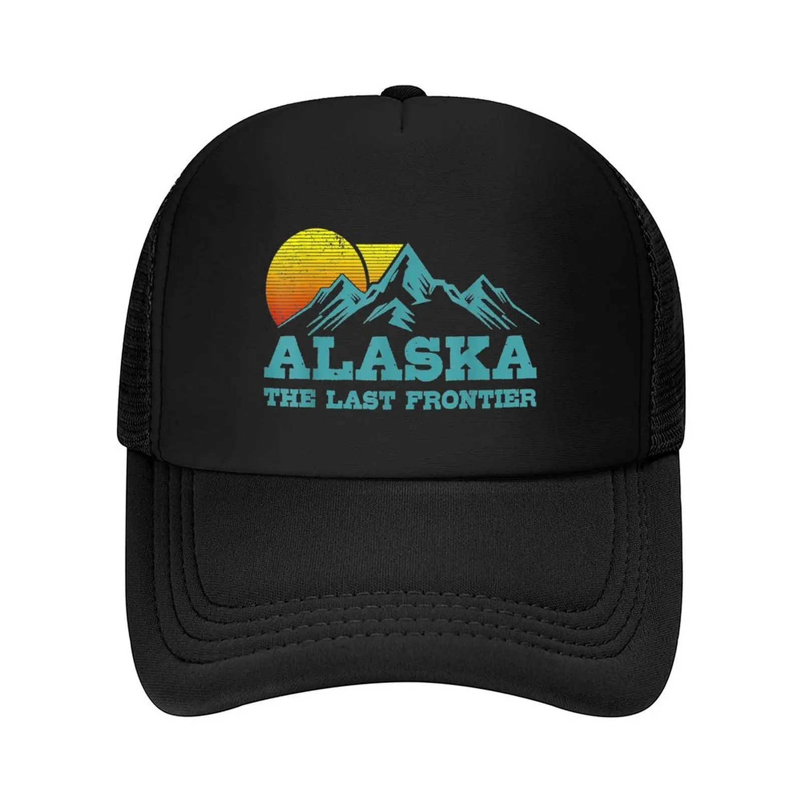 

ALASKA THE LAST FRONTIER Baseball Cap fun hats Golf foam party Hat Luxury Hat Men Golf Wear Women's