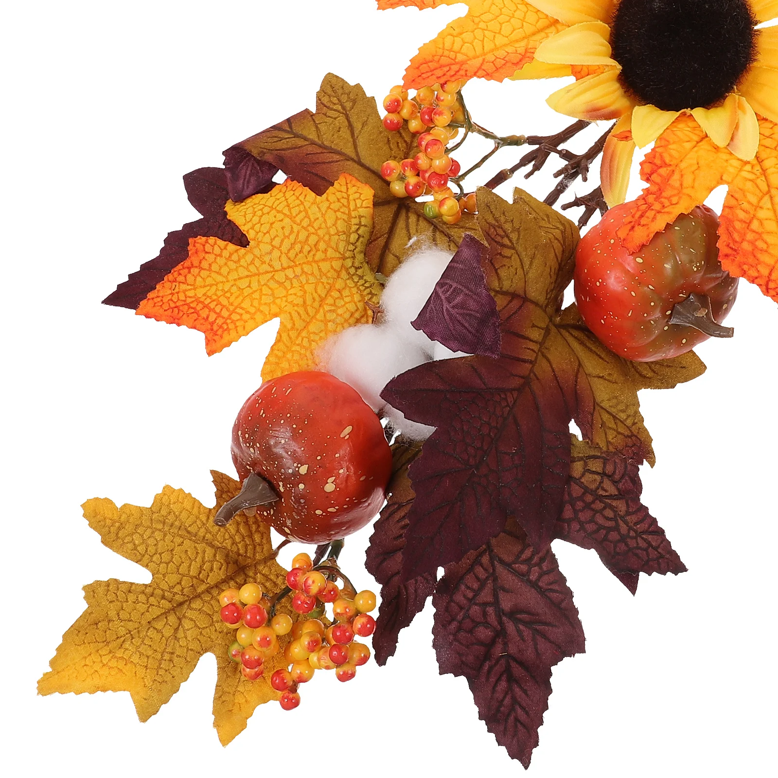 

1pc Fall Harvest Artificial Maple Leaf Pumpkin Decoration Wall Hanging Decor Wall Hanging For Thanksgiving Autumn Decor