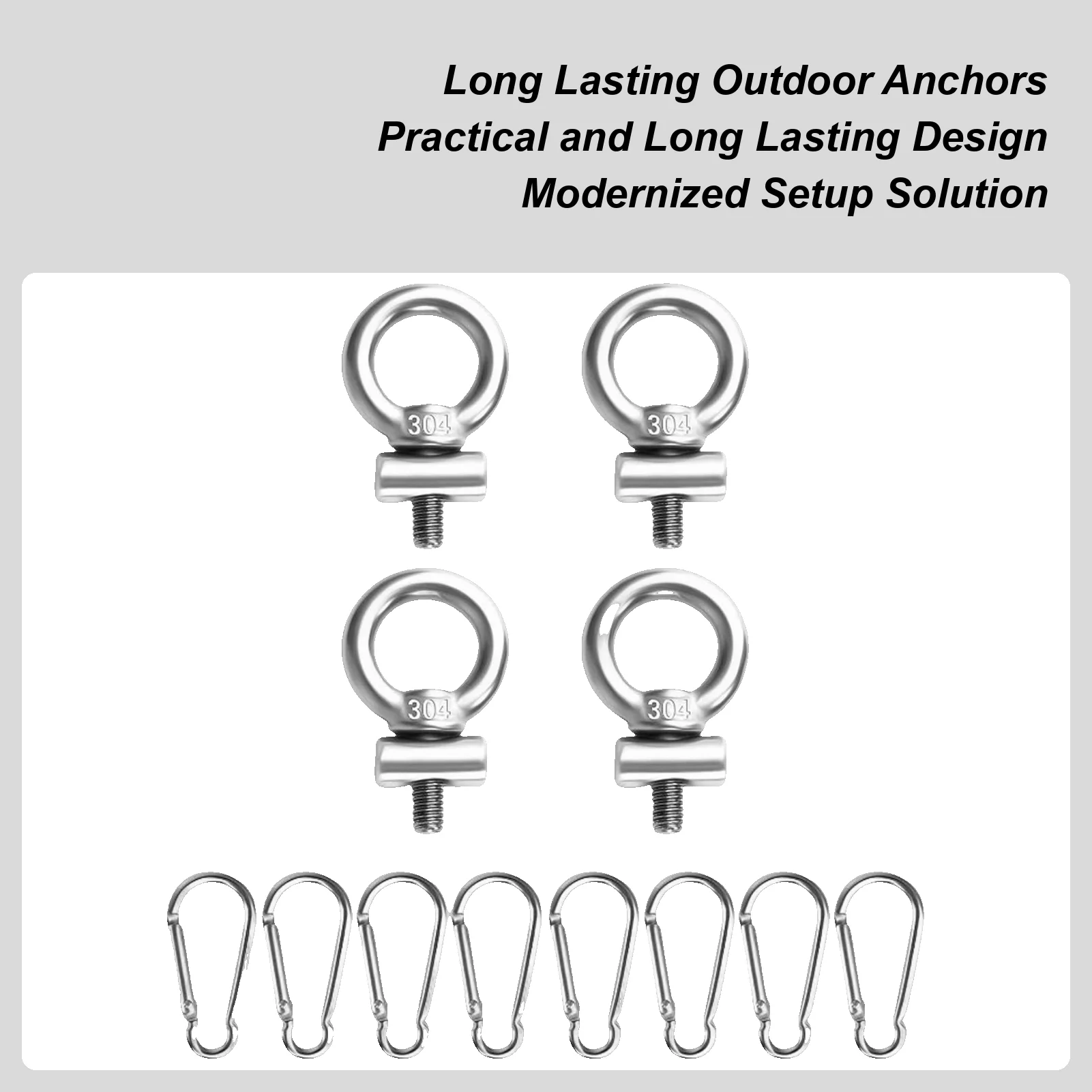 

Kayak Track Mount Tie Down Eyelet Rail Vertical Tie Down Eyelet Rail Mount Kayak Screws Outdoor Parts Awning Cord Ropes Holder