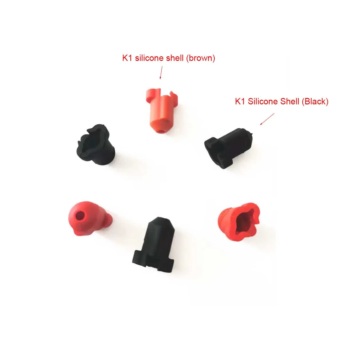 

Chuangxiang 3D printer K1 extrusion head hot end silicone sleeve, high temperature resistant insulation protective sleeve