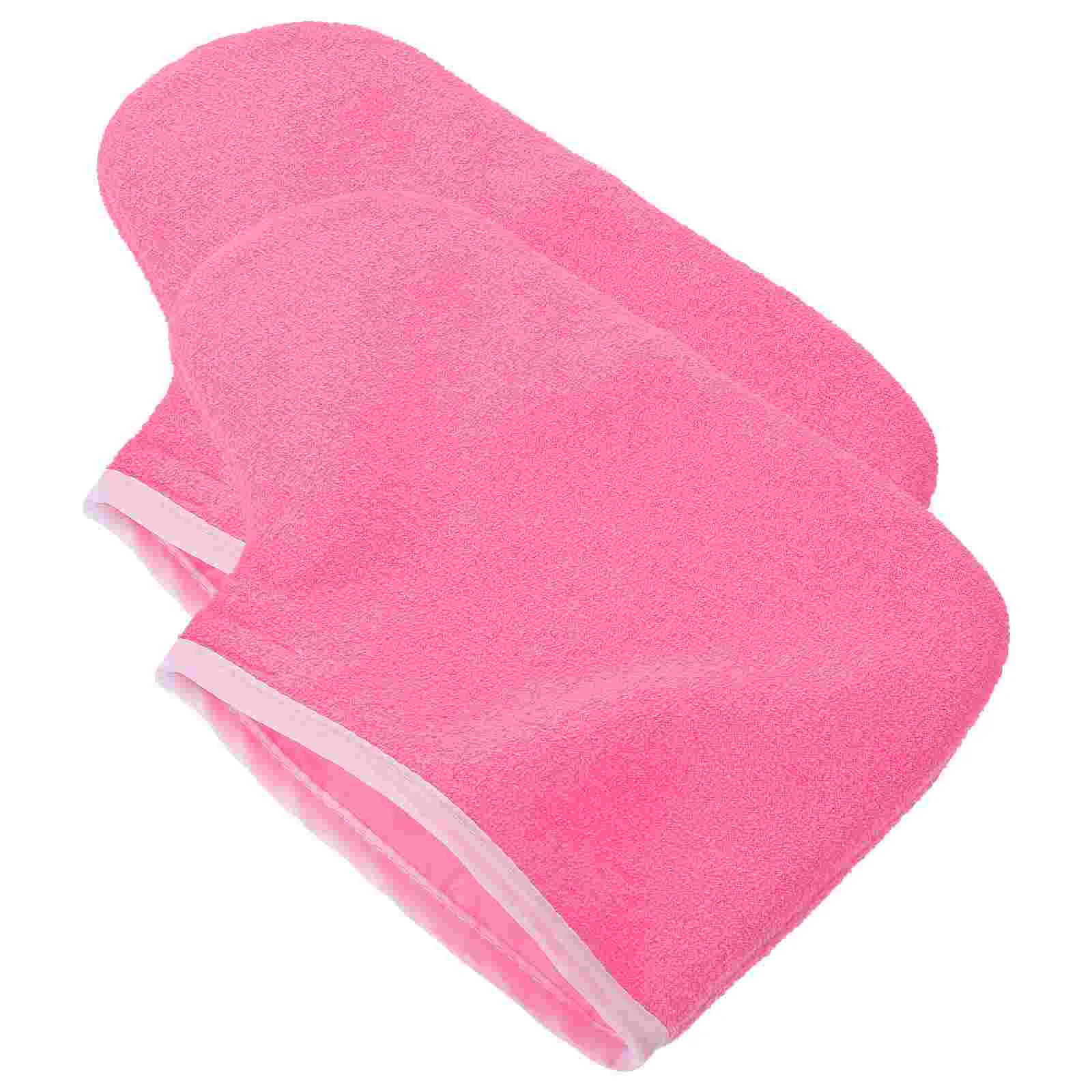 Waxed Cotton Footmuffs Paraffin Covers Insulation Mask Spa Polyester Bath Liners for Wrapping