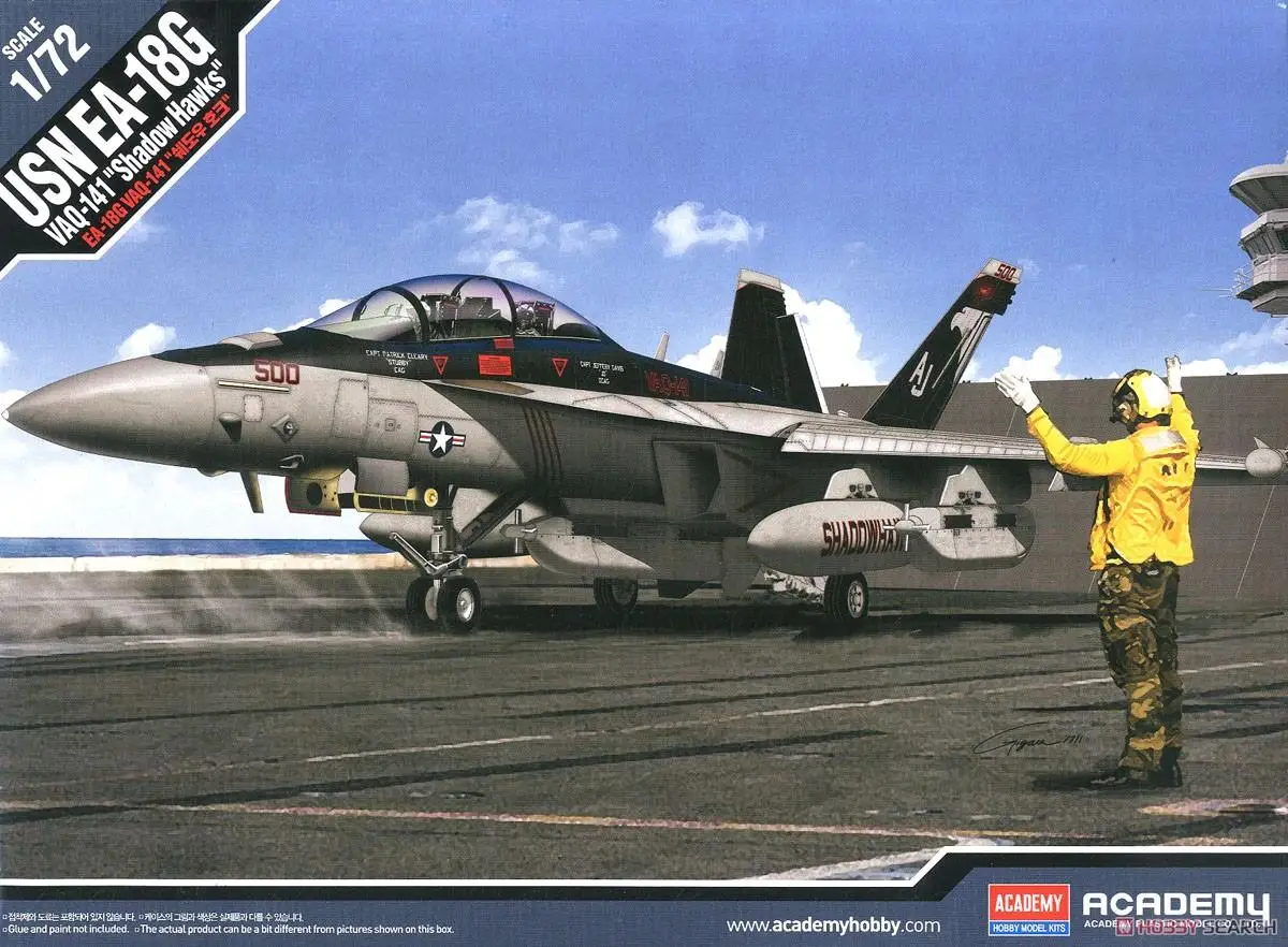 

Academy 12560 1/72 U.S.Navy EA-18G VAQ-141`Shadowhawks` (Plastic model)