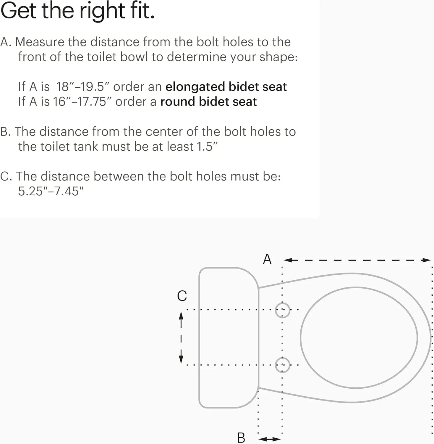 Bidet Toilet Seat Non-Electric Swash Ecoseat, Fits Elongated Toilets, White - Dual Nozzle System, Ambient Water Temperature