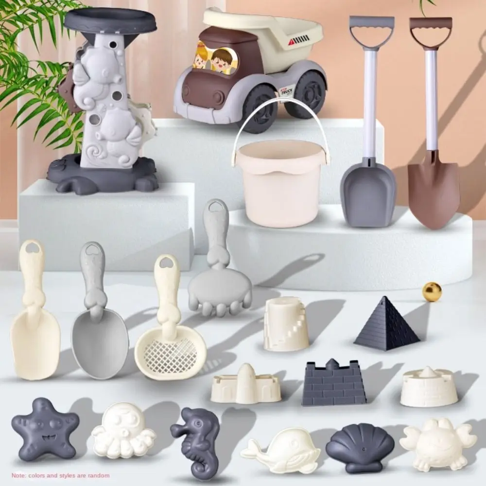 1 Set Strand Wasser Spielen Tragbare Strand Sand Spielen Spielzeug ABS Cartoon Strand Eimer Spielzeug Lustige Leichte Strand Spielen Spielzeug sommer