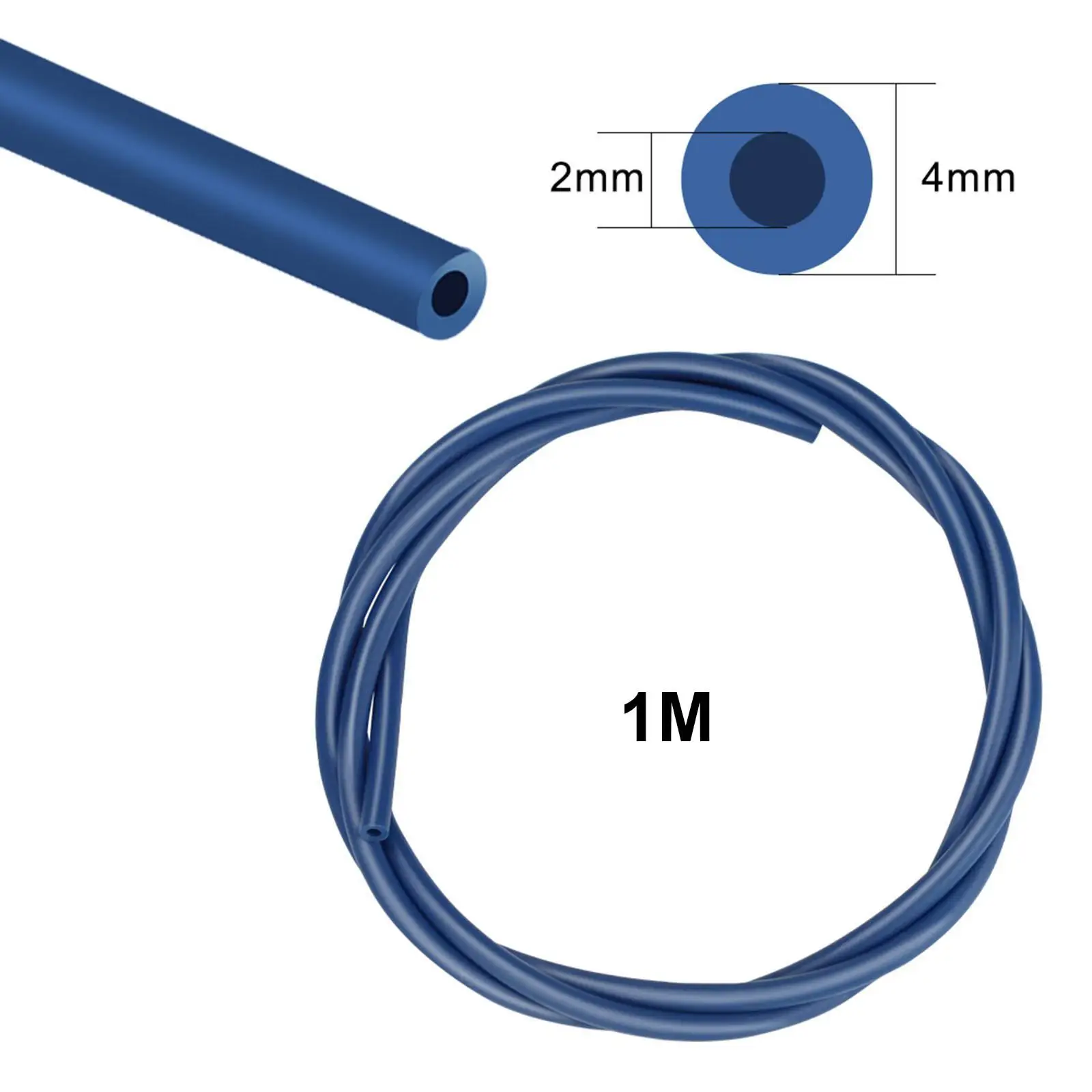 Tubo in PTFE da 1 metro Accessorio per stampante 3D Diametro esterno 4 mm Sostituzione