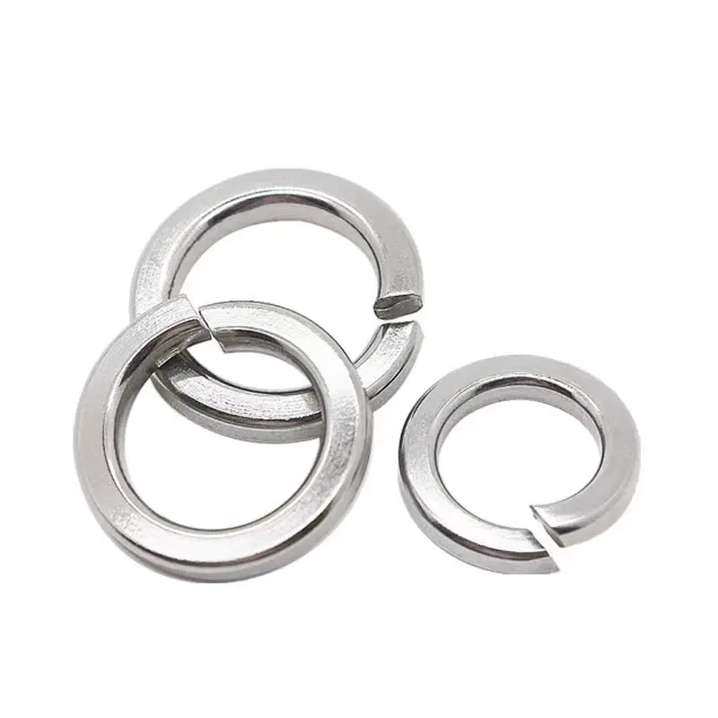 Sus316 Spring Washer Stainless Steel Open Spring Washer Flat Washer Elastic Gasket M2M3M4M5M6M8M33
