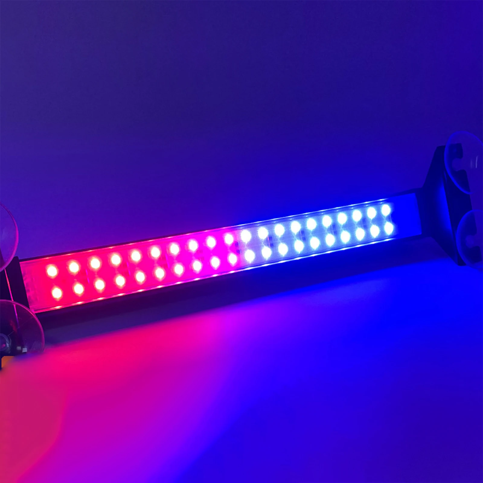 

40 LED Strobe Light Emergency Flash Warning Lamp Auto Windshield Bar Traffic Advisor Flashlight Red Blue Car Accessories 12V-24V