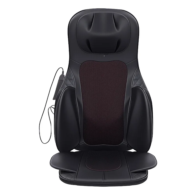 Cross-border shoulder and neck massager with heat and kneading for cervical vertebrae, waist and back