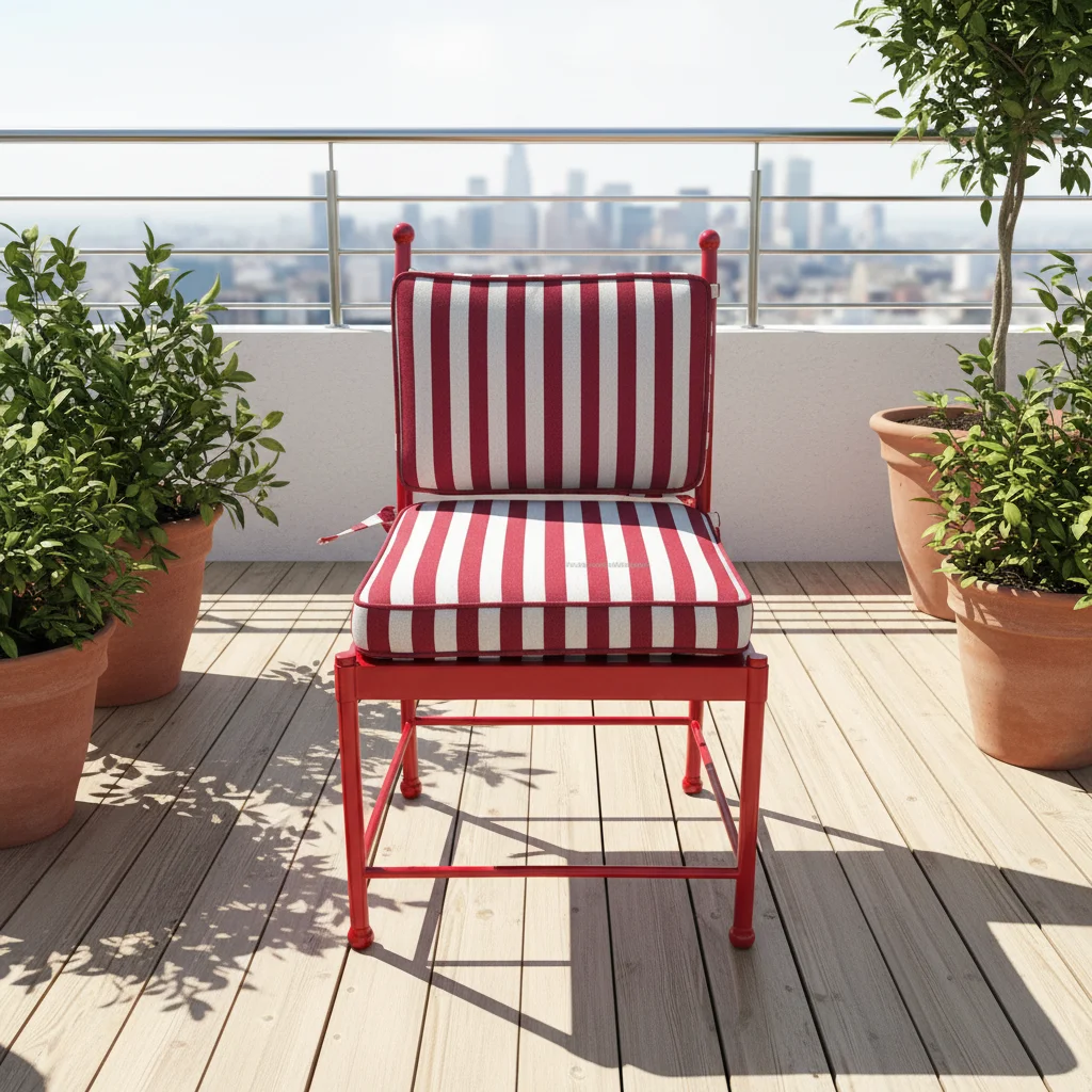 Modern Marine Grade Stainless Steel Armchair Rustproof Stackable Outdoor Garden Seating With Removable Waterproof Cushions White