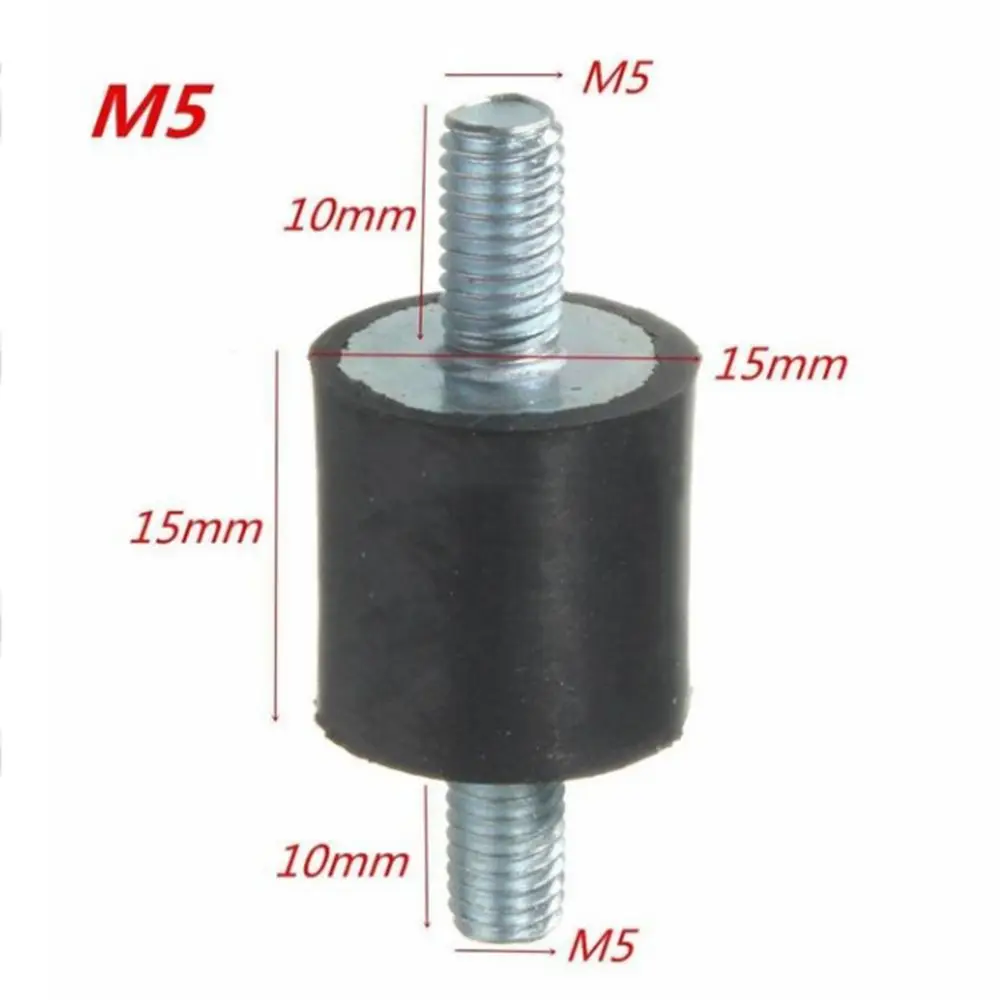 1Pc New M5/M6/M8 Car Auto Rubber Mounts Anti Vibration Universal Air Compressors Pump Shock Damper Mechanics Machine Tool