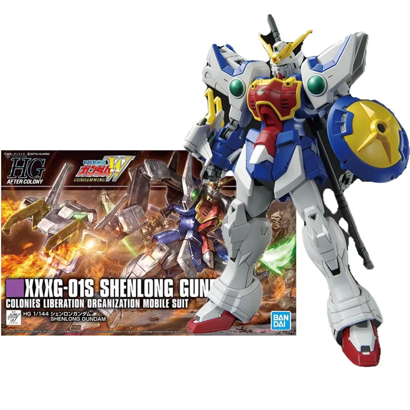 

BANDAI 1/144 HGAC Shenlong Gundam (Крыло Gundam) набор моделей Gunpla сборка/сборка аниме экшн-фигурки подарки коллекционные Мальчики