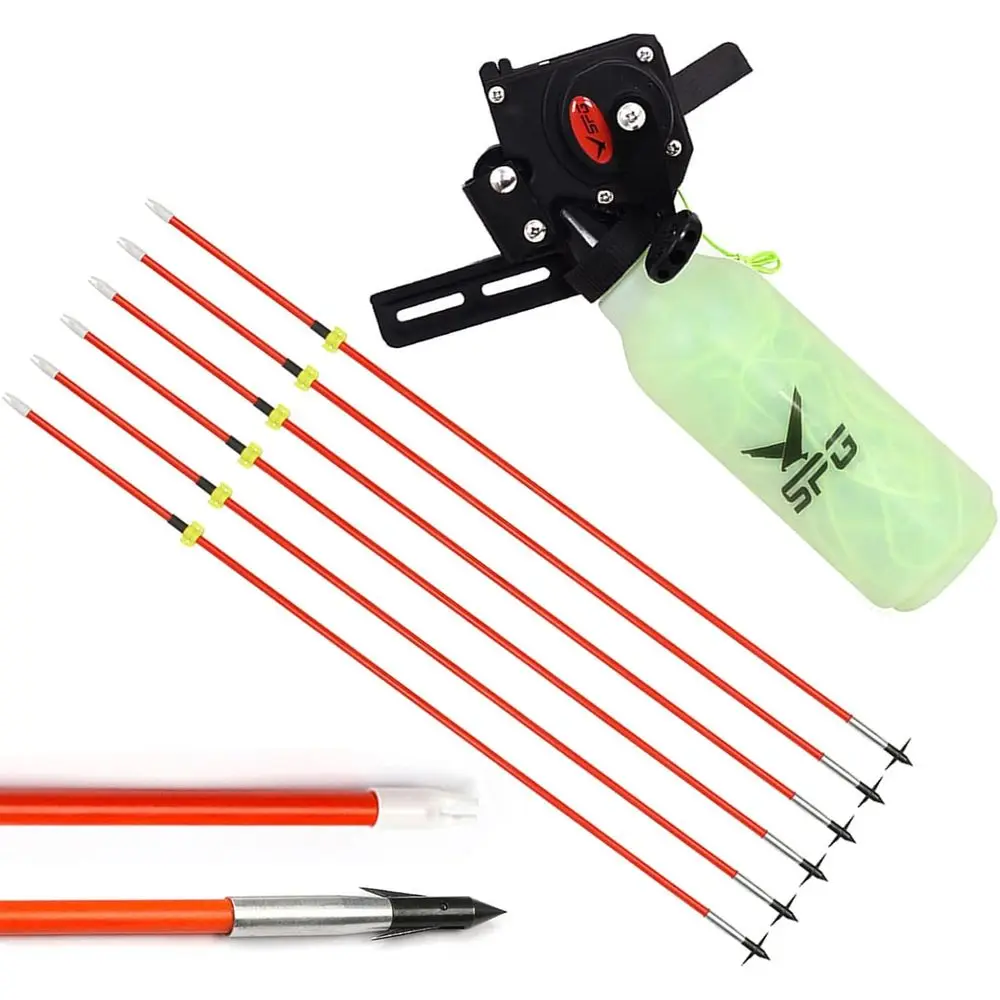 

Archery Kit with Arrows, Bow Accessories, Safety Slides, Compound and Recurve Bows (Orange)