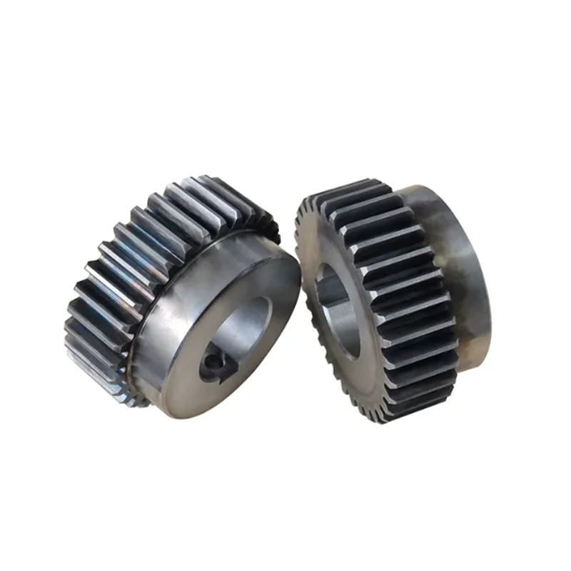 Module 1 60T Spur Gear 45# Carbon Steel Bore  8mm 10mm 12mm 14mm 15mm Low Speed Metal Drive Gear For Motors