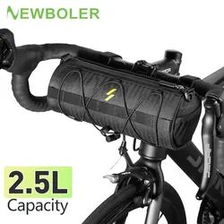 NEWBOLER New Handlebar Bag Bicycle Bags Frame Pannier Bag Multifunction Portable Shoulder Bag Bike Accessorie