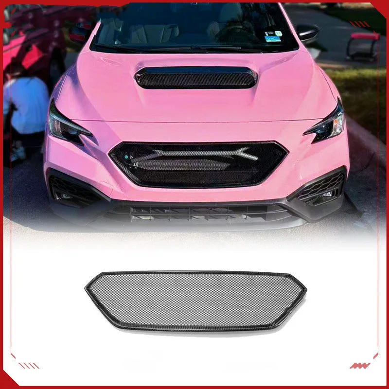 

Compatible with Subaru VBH WRX S4 Modified Parts Carbon Fiber Grille EPA Front Face Grille