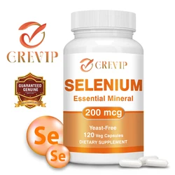 Selenium Capsules - Antioxidant Support, Boosts Immune System, Boosts Energy Levels Thyroid Support